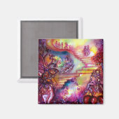 GARDEN VAN DE VERLORENDE SCHADOWS / MYSTISCHE STAI MAGNEET (Voorkant / Achterkant)