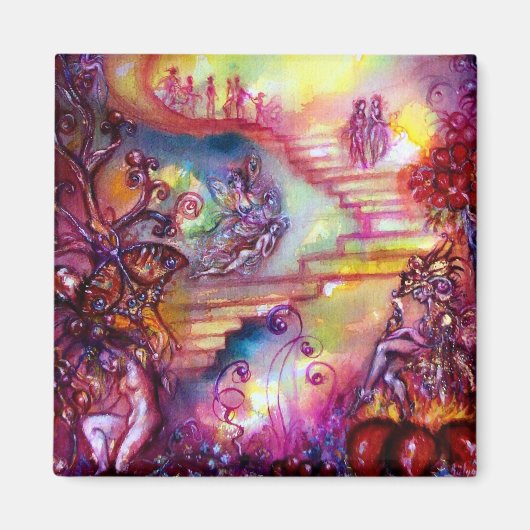 GARDEN VAN DE VERLORENDE SCHADOWS / MYSTISCHE STAI MAGNEET (Voorkant)