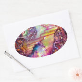 GARDEN VAN DE VERLORENDE SCHADOWS / MYSTISCHE STAI OVALE STICKER (Envelop)