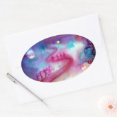 GARDEN VAN DE VERLORENDE SCHADOWS / MYSTISCHE STAI OVALE STICKER (Envelop)