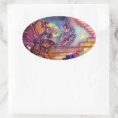 GARDEN VAN DE VERLORENDE SCHADOWS / MYSTISCHE STAI OVALE STICKER (Tas)