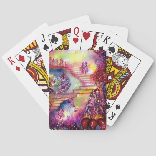 GARDEN VAN DE VERLORENDE SCHADOWS / MYSTISCHE STAI POKERKAARTEN (Achterkant)