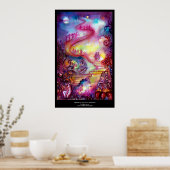 GARDEN VAN DE VERLORENDE SCHADOWS - MYSTISCHE STAI POSTER (Keuken)