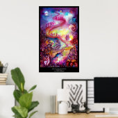 GARDEN VAN DE VERLORENDE SCHADOWS - MYSTISCHE STAI POSTER (Thuiskantoor)