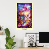 GARDEN VAN DE VERLORENDE SCHADOWS / MYSTISCHE STAI POSTER (Thuiskantoor)