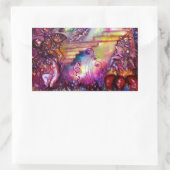 GARDEN VAN DE VERLORENDE SCHADOWS / MYSTISCHE STAI RECHTHOEKIGE STICKER (Tas)