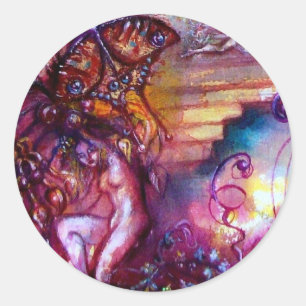 GARDEN VAN DE VERLORENDE SCHADOWS / MYSTISCHE STAI RONDE STICKER