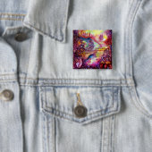 GARDEN VAN DE VERLORENDE SCHADOWS - MYSTISCHE STAI VIERKANTE BUTTON 5,1 CM (In situ)