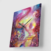 GARDEN VAN DE VERLORENDE SCHADOWS / MYSTISCHE STAI VIERKANTE KLOK (Hoek)