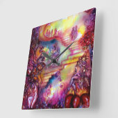 GARDEN VAN DE VERLORENDE SCHADOWS / MYSTISCHE STAI VIERKANTE KLOK (Hoek)