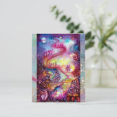 GARDEN VAN DE VERLORENDE SCHADOWS, MYSTISCHE STAIR KAART (Staand voorkant)