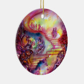 GARDEN VAN DE VERLORENDE SCHADOWS- MYSTISCHE STAIR KERAMISCH ORNAMENT (Rechts)