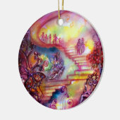 GARDEN VAN DE VERLORENDE SCHADOWS- MYSTISCHE STAIR KERAMISCH ORNAMENT (Links)