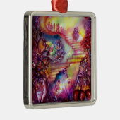 GARDEN VAN DE VERLORENDE SCHADOWS- MYSTISCHE STAIR METALEN ORNAMENT (Rechts)