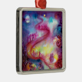 GARDEN VAN DE VERLORENDE SCHADOWS- MYSTISCHE STAIR METALEN ORNAMENT (Rechts)