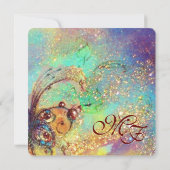 GARDEN VAN DE VERLORENDE SCHADOWS PINK BUTTERFLY M KAART (Achterkant)