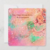 GARDEN VAN DE VERLORENDE SCHADOWS PINK BUTTERFLY M KAART (Voorkant)