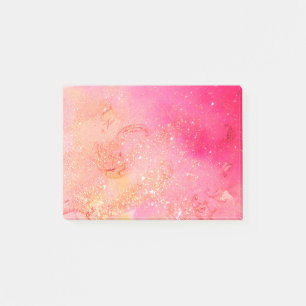 GARDEN VAN DE VERLORENDE SCHADOWS PINK GOLD SPARKL POST-IT® NOTES