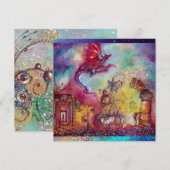 GARDEN VAN DE VERLORENDE SCHADOWS - RODE DRAGON FL AANKONDIGING (Voorkant / Achterkant)