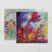 GARDEN VAN DE VERLORENDE SCHADOWS - RODE DRAGON FL AANKONDIGING (Voorkant / Achterkant)