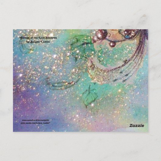 GARDEN VAN DE VERLORENDE SCHADOWS - RODE DRAGON FL BRIEFKAART (Achterkant)