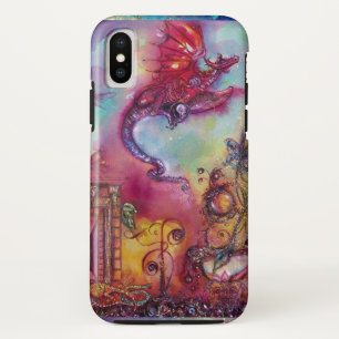 GARDEN VAN DE VERLORENDE SCHADOWS / RODE DRAGON FL iPhone XS HOESJE