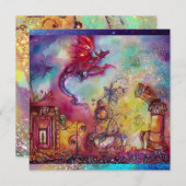 GARDEN VAN DE VERLORENDE SCHADOWS - RODE DRAGON FL KAART (Voorkant / Achterkant)