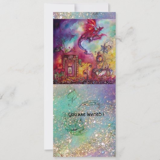 GARDEN VAN DE VERLORENDE SCHADOWS - RODE DRAGON FL KAART (Voorkant)