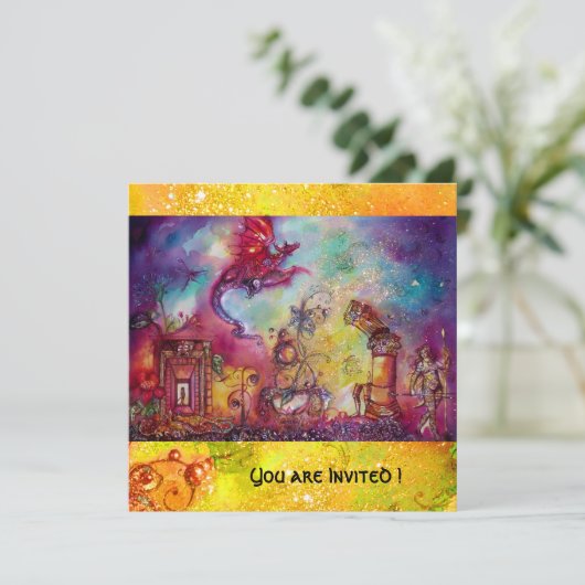 GARDEN VAN DE VERLORENDE SCHADOWS - RODE DRAGON FL KAART (Staand voorkant)