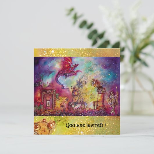 GARDEN VAN DE VERLORENDE SCHADOWS - RODE DRAGON FL KAART (Staand voorkant)