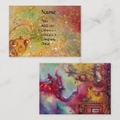 GARDEN VAN DE VERLORENDE SCHADOWS / RODE DRAGON FL VISITEKAARTJE (Voorkant / Achterkant)