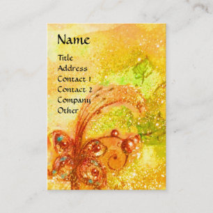 GARDEN VAN DE VERLORENDE SCHADOWS - RODE DRAGON FL VISITEKAARTJE