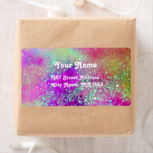 GARDEN VAN DE VERLORENDE SCHADOWS, Roze Blauwgroen Etiket (Insitu)