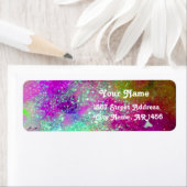 GARDEN VAN DE VERLORENDE SCHADOWS, Roze Blauwgroen Etiket (Insitu)