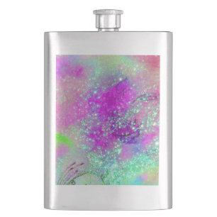 GARDEN VAN DE VERLORENDE SCHADOWS - roze paars vio Heupfles