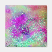 GARDEN VAN DE VERLORENDE SCHADOWS - roze paars vio Magneet (Voorkant)