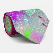 GARDEN VAN DE VERLORENDE SCHADOWS - roze paars vio Stropdas (Opgerold)