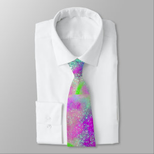 GARDEN VAN DE VERLORENDE SCHADOWS - roze paars vio Stropdas