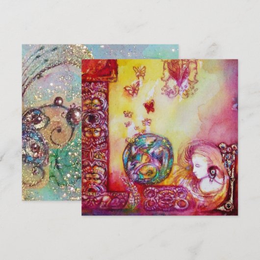 GARDEN VAN DE VERLORENDE SCHADOWS, SCHADE EN KOPEN AANKONDIGING (Voorkant / Achterkant)