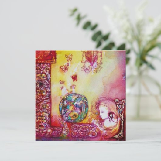 GARDEN VAN DE VERLORENDE SCHADOWS, SCHADE EN KOPEN AANKONDIGING (Staand voorkant)