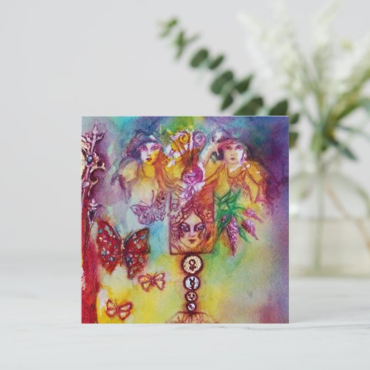 GARDEN VAN DE VERLORENDE SCHADOWS, SCHADE EN KOPEN AANKONDIGING (Staand voorkant)