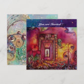 GARDEN VAN DE VERLORENDE SCHADOWS - SNAKES EN IGUA KAART (Voorkant / Achterkant)