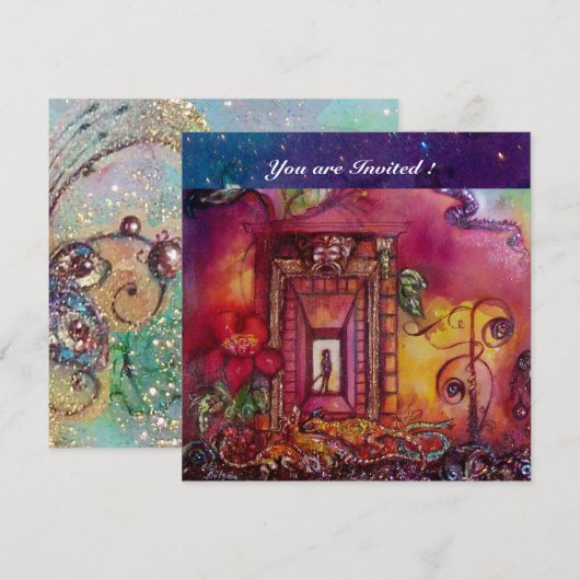 GARDEN VAN DE VERLORENDE SCHADOWS - SNAKES EN IGUA KAART (Voorkant / Achterkant)