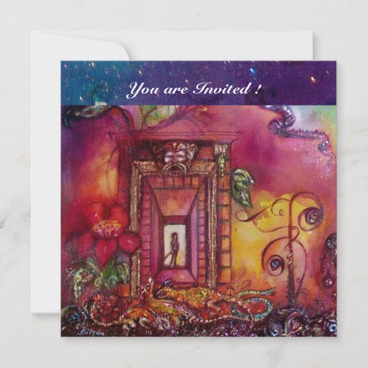 GARDEN VAN DE VERLORENDE SCHADOWS - SNAKES EN IGUA KAART (Voorkant)