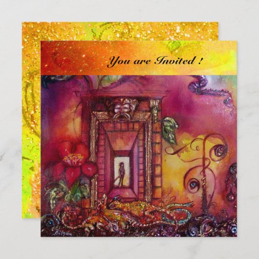 GARDEN VAN DE VERLORENDE SCHADOWS - SNAKES EN IGUA KAART (Voorkant / Achterkant)