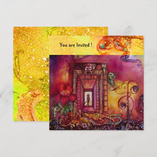 GARDEN VAN DE VERLORENDE SCHADOWS - SNAKES EN IGUA KAART (Voorkant / Achterkant)