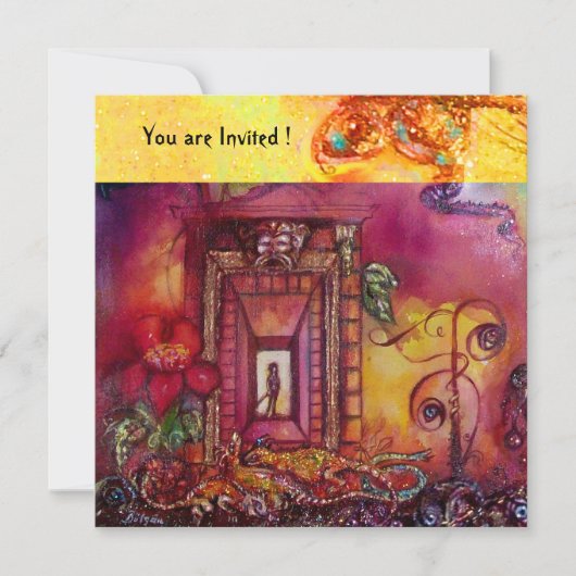 GARDEN VAN DE VERLORENDE SCHADOWS - SNAKES EN IGUA KAART (Voorkant)