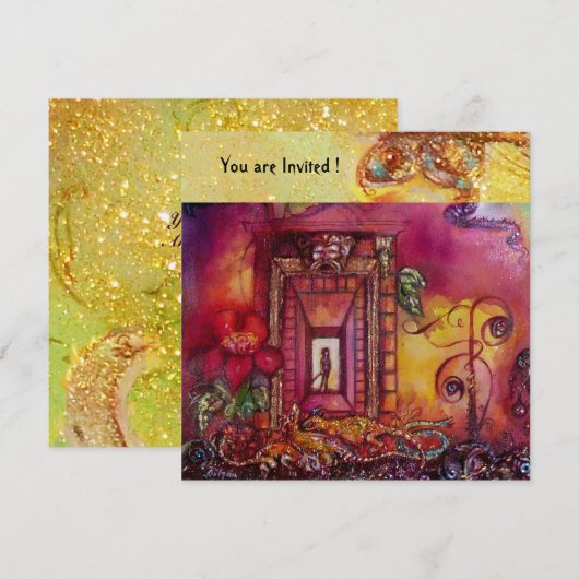 GARDEN VAN DE VERLORENDE SCHADOWS - SNAKES EN IGUA KAART (Voorkant / Achterkant)