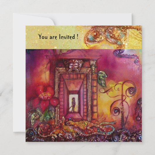 GARDEN VAN DE VERLORENDE SCHADOWS - SNAKES EN IGUA KAART (Voorkant)