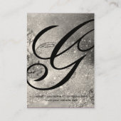 GARDEN VAN DE VERLORENDE SCHADOWS - STAR DUST MONO VISITEKAARTJE (Achterkant)